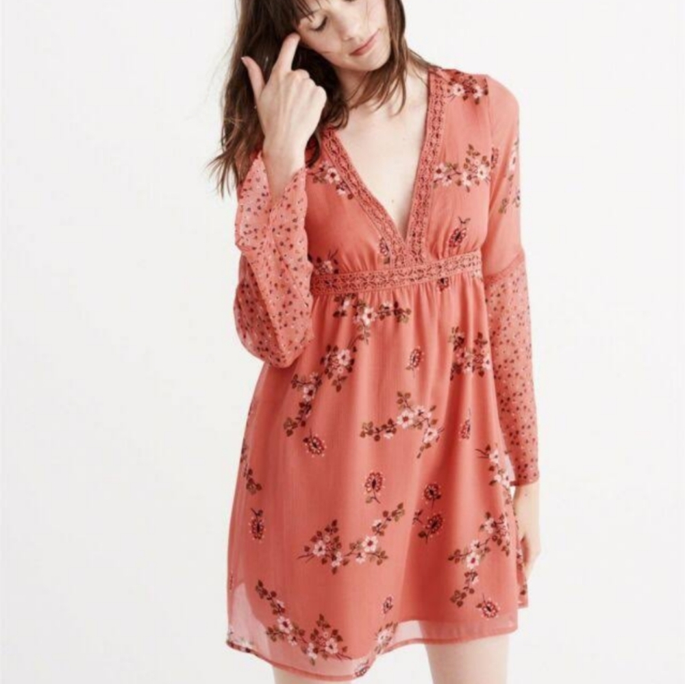 A&F Chiffon dress